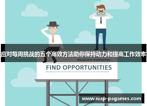 应对每周挑战的五个高效方法助你保持动力和提高工作效率